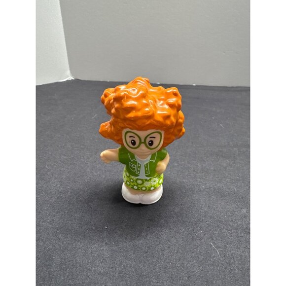 Little People Replacement Collectible Figure With Orange Hair & Green Outfit By - Picture 1 of 6
